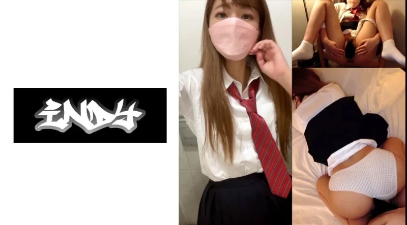 534CRT-022 534CRT-022 - Used For 3 Years [Personal Photography] Cotton Material White Base With Black Polka Dot Pattern Panties *Yellowing_After-School Club ② Sports Bra Gal (Part-Length Leggings Also Worn As Nightwear) And P Activity