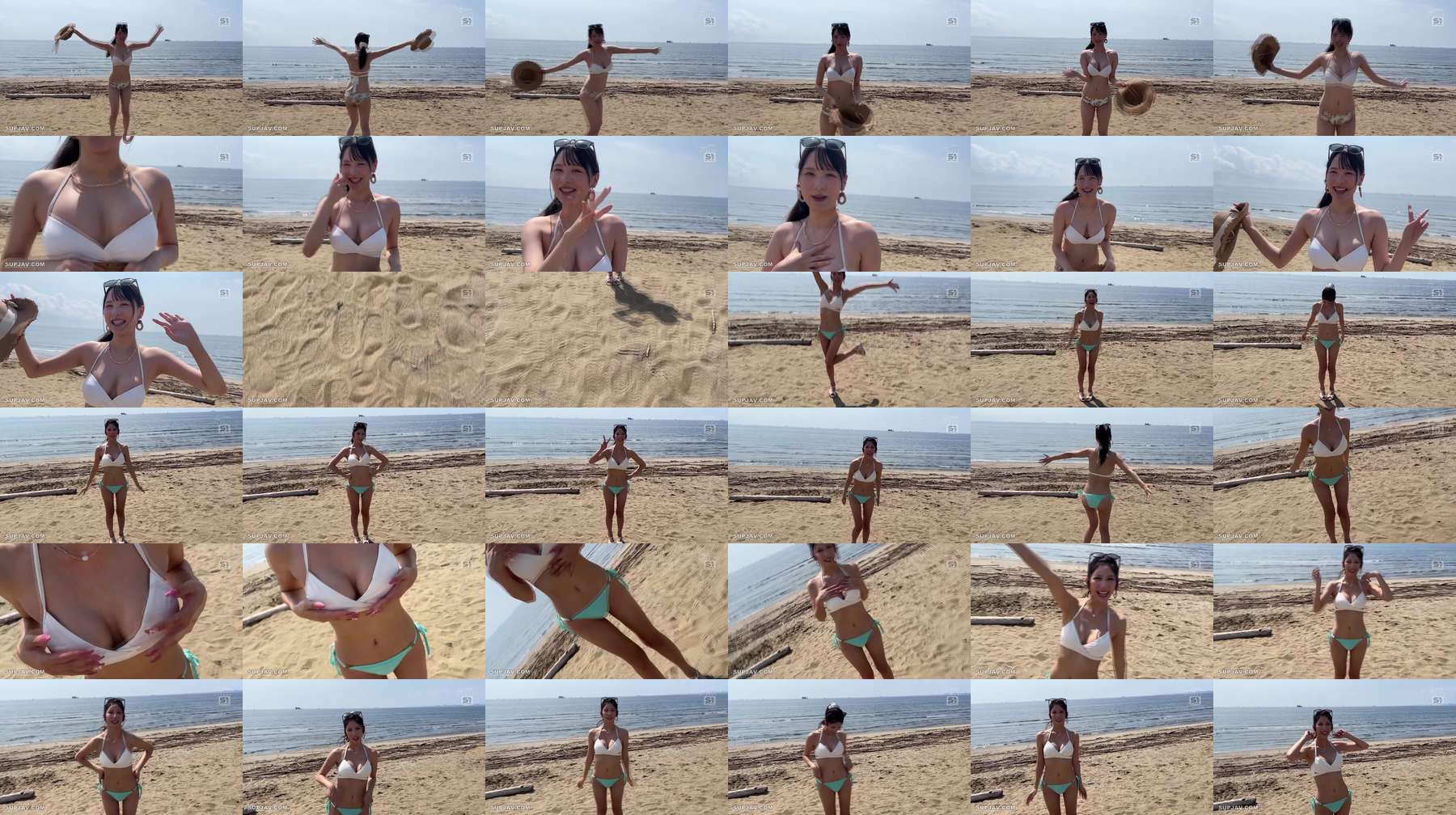 [UNCENSORED-LEAK] SNOS-136 Two hot girls in swimsuits hit it off with me at the beach! We drank together as a 2-on-2 duo, got horny, and ended up having sex... No matter how many times we did it, they still wanted more! These two outgoing bitches love to 
