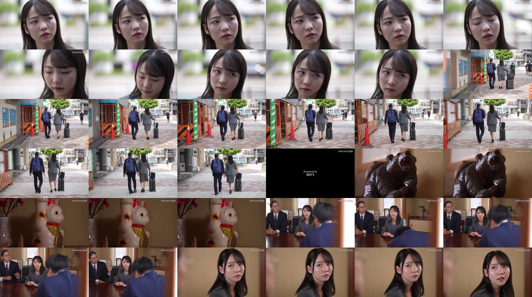 [UNCENSORED-LEAK] DVMM-367 Unexpectedly, I ended up sharing a room with my boss, who I hate to death. I was played to swallow his cum over and over again in a no-hands blowjob that continued all night, and now I'm his personal masturbator. Meguri Min