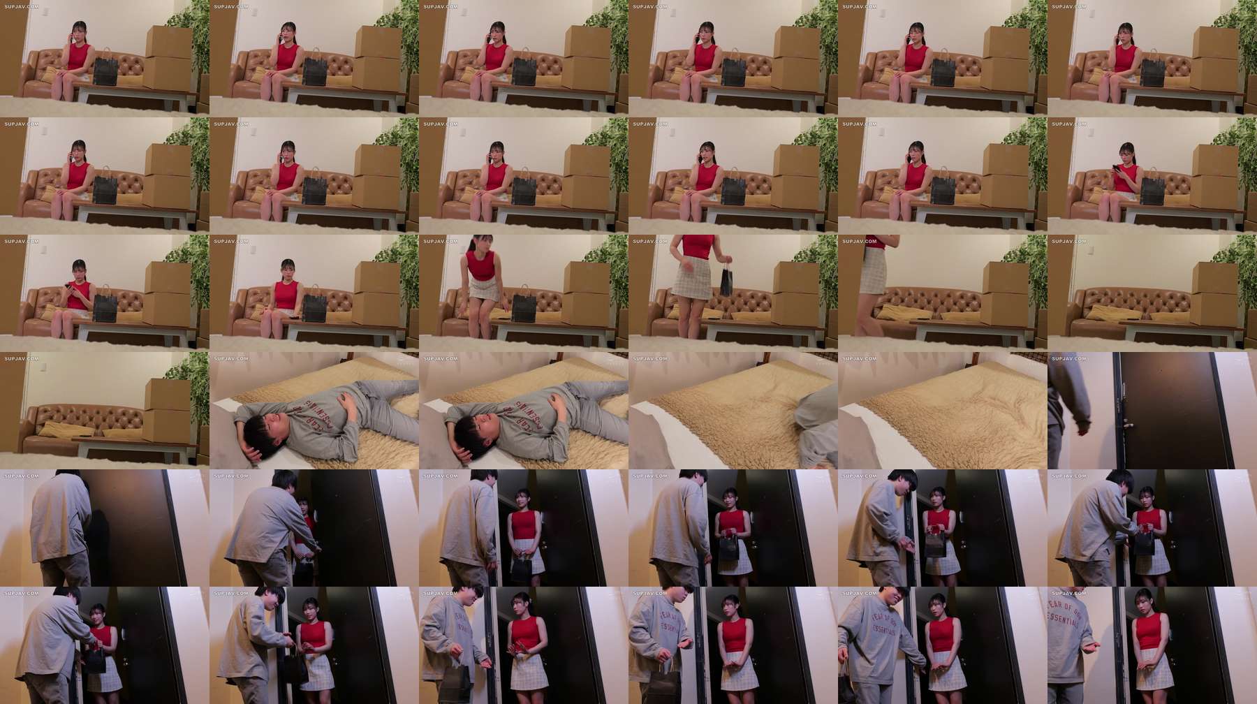 [UNCENSORED-LEAK] SCOP-893 When he called a delivery health girl, his neighbor happened to come over to say hello after moving in! Thinking she was a delivery girl, the man invited her into his room and started touching her body, but she didn't like 