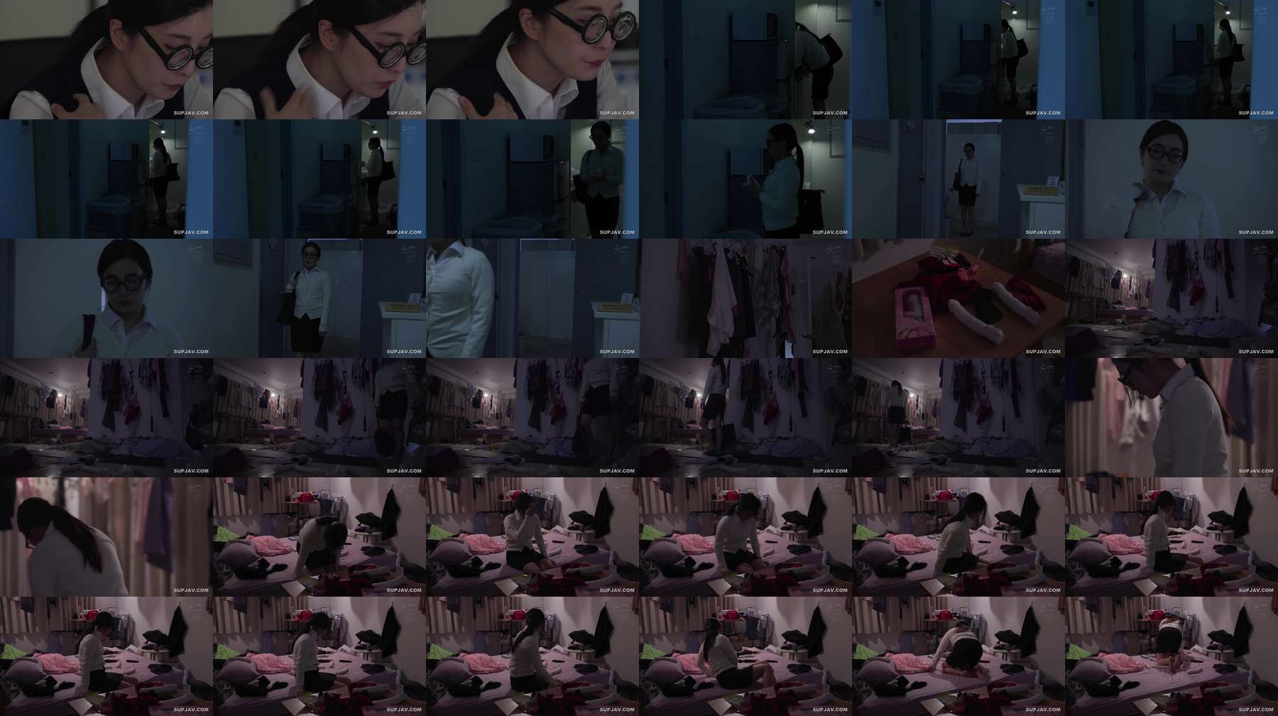 [UNCENSORED-LEAK] MFYD-079 I had sex with the most inconspicuous 30-something virgin at work, and it was amazing. Her nickname is Kibamida Eriko, she has terrible eyesight, bottle-bottom glasses, and her desk is a pile of trash. I just got divorced, so I 