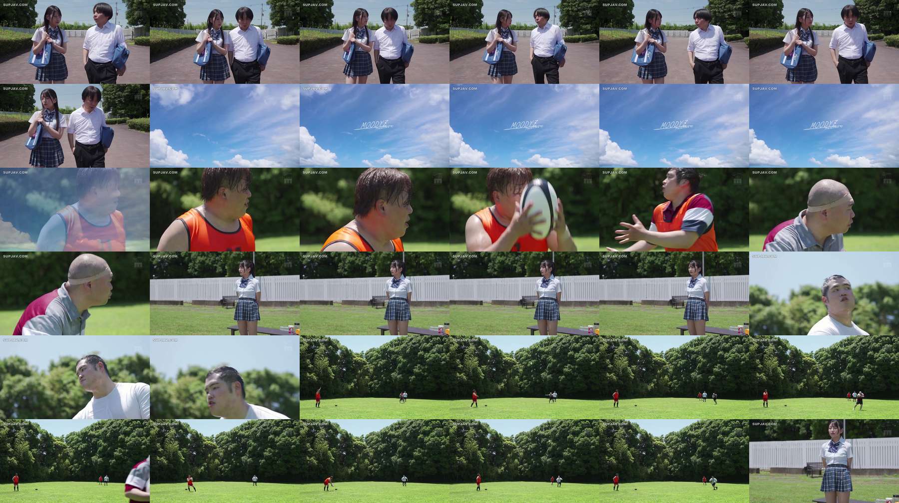 [UNCENSORED-LEAK] MIAB-582 She's just starting out as a female manager, but her uterus gets crushed by a sweaty rugby player's massive body during a summer training camp play gangbang - Shiori Kuraki