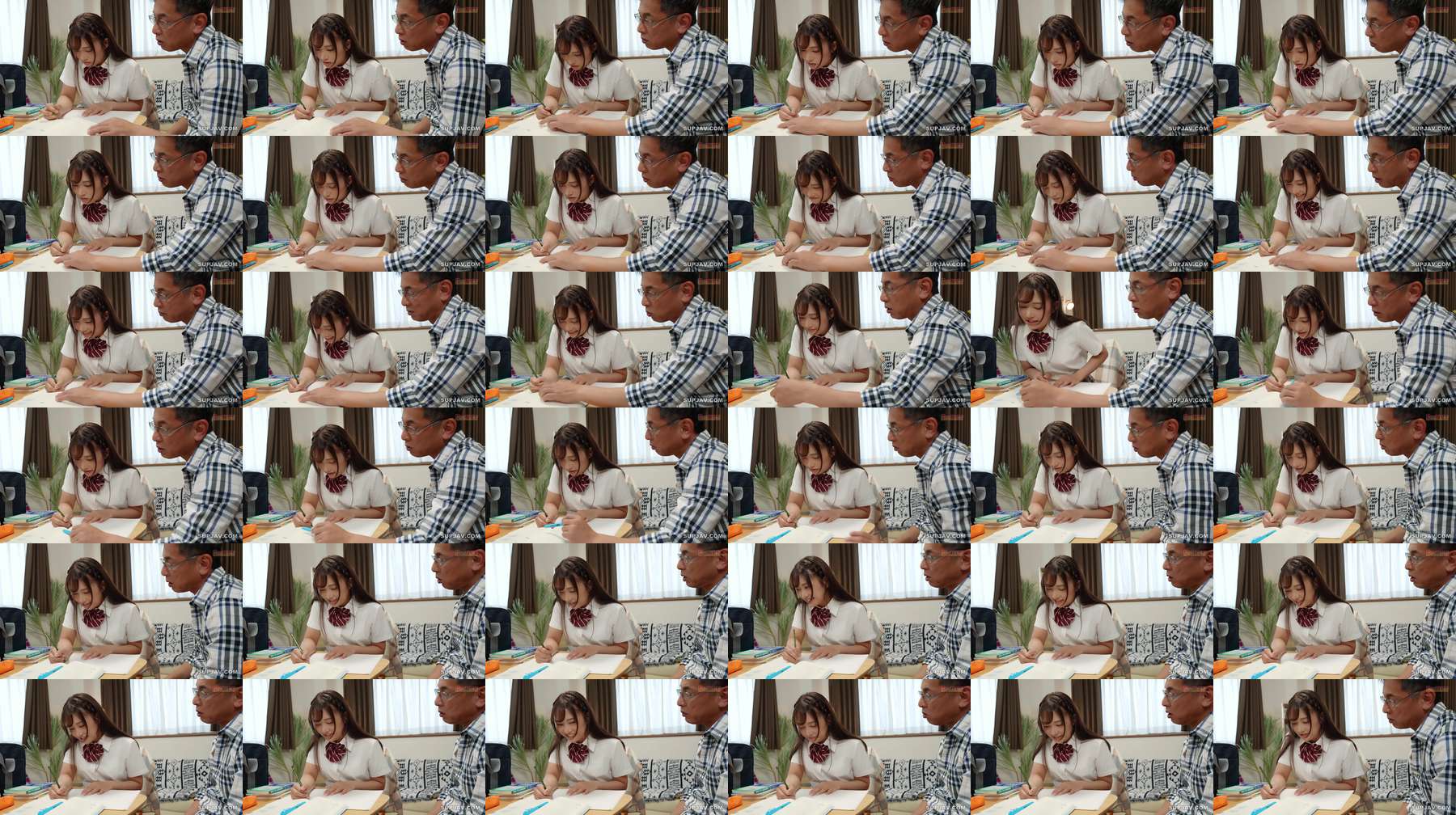 [UNCENSORED-LEAK] GNS-141 "I'm sorry." I was tutoring one of my students, and right before her important entrance exam... I ended up having sex with her while she was swimming, tired from studying.